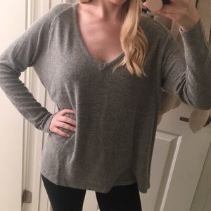 Oversized grey sweater
